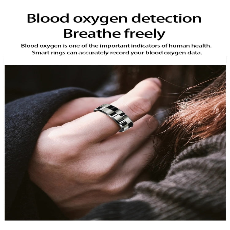 R9 SIZE 10 Smart Ring, Support Health Monitoring / Gesture Control / Somatosensory Games