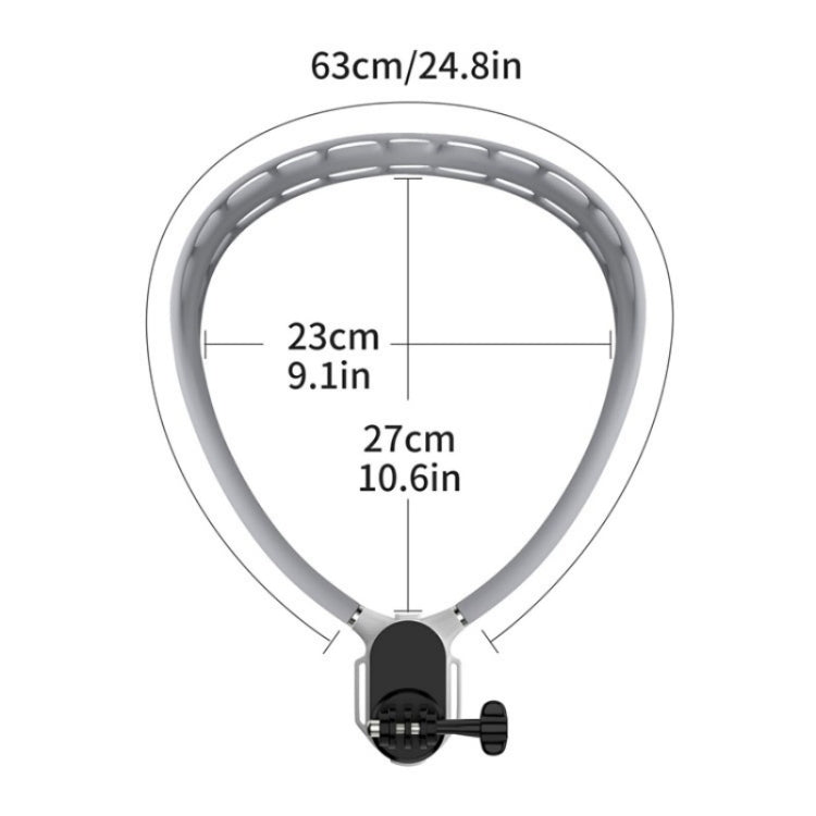SX-P05 Magnetic Collar Phone Clamp Bracket POV View Mount
