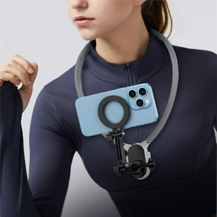 SX-P05 Magnetic Collar Phone Clamp Bracket POV View Mount