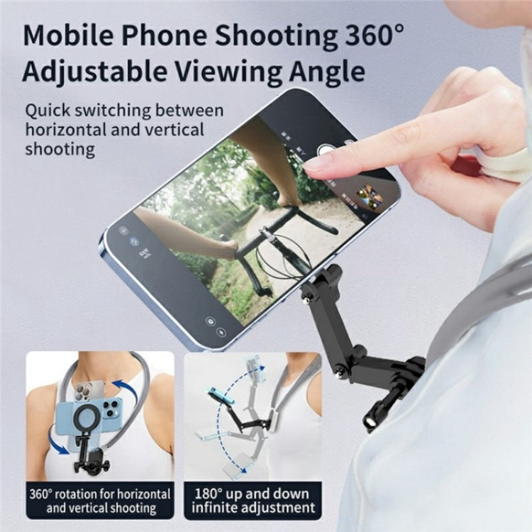SX-P05 Magnetic Collar Phone Clamp Bracket POV View Mount