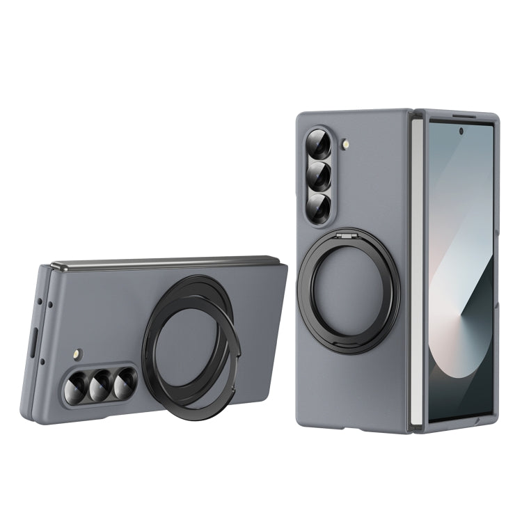 Thunderbolt 360 Rotating Holder Shockproof Phone Case, For Galaxy Z Fold8 Ultra 5G, For Galaxy Z Fold7, For Galaxy Z Fold6, For Galaxy Z Fold5 5G, For Galaxy Z Fold4, For Galaxy Z Fold3