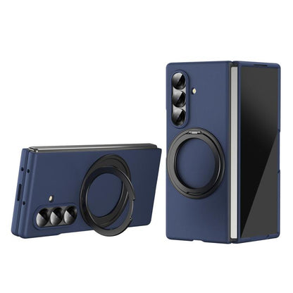 Thunderbolt 360 Rotating Holder Shockproof Phone Case, For Galaxy Z Fold8 Ultra 5G, For Galaxy Z Fold7, For Galaxy Z Fold6, For Galaxy Z Fold5 5G, For Galaxy Z Fold4, For Galaxy Z Fold3