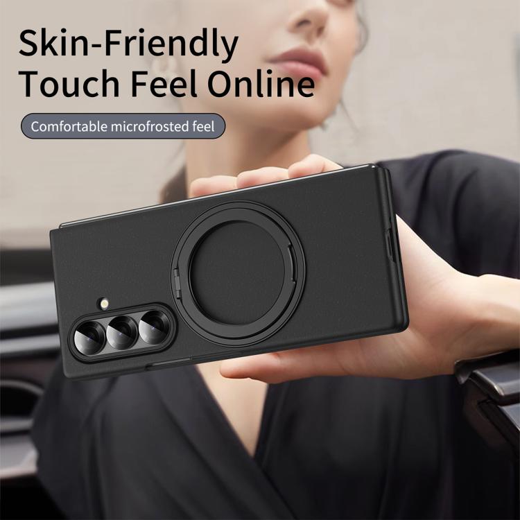 Thunderbolt 360 Rotating Holder Shockproof Phone Case, For Galaxy Z Fold8 Ultra 5G, For Galaxy Z Fold7, For Galaxy Z Fold6, For Galaxy Z Fold5 5G, For Galaxy Z Fold4, For Galaxy Z Fold3
