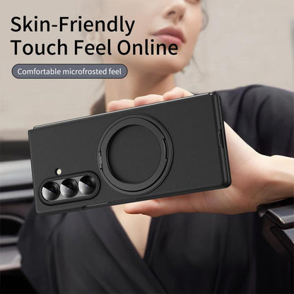 Thunderbolt 360 Rotating Holder Shockproof Phone Case, For Galaxy Z Fold8 Ultra 5G, For Galaxy Z Fold7, For Galaxy Z Fold6, For Galaxy Z Fold5 5G, For Galaxy Z Fold4, For Galaxy Z Fold3