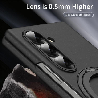 Thunderbolt 360 Rotating Holder Shockproof Phone Case, For Galaxy Z Fold8 Ultra 5G, For Galaxy Z Fold7, For Galaxy Z Fold6, For Galaxy Z Fold5 5G, For Galaxy Z Fold4, For Galaxy Z Fold3