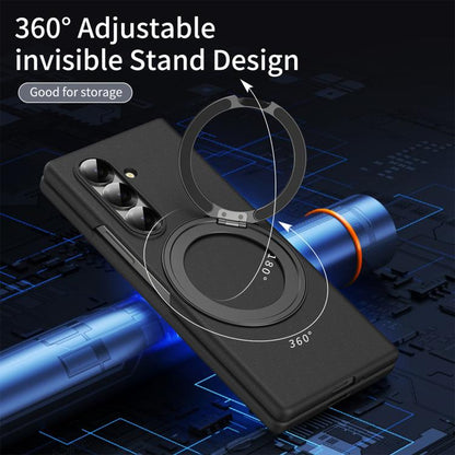 Thunderbolt 360 Rotating Holder Shockproof Phone Case, For Galaxy Z Fold8 Ultra 5G, For Galaxy Z Fold7, For Galaxy Z Fold6, For Galaxy Z Fold5 5G, For Galaxy Z Fold4, For Galaxy Z Fold3