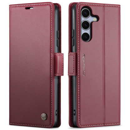 CaseMe 023 Butterfly Buckle Litchi Texture RFID Anti-theft Leather Phone Case, For Samsung Galaxy S26+ 5G, For Samsung Galaxy S26 Ultra 5G, For Samsung Galaxy S26 5G, For Samsung Galaxy Z Flip7 FE, For Samsung Galaxy S25 FE 5G, For Samsung Galaxy Z Fol...