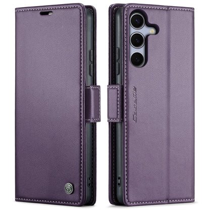 CaseMe 023 Butterfly Buckle Litchi Texture RFID Anti-theft Leather Phone Case, For Samsung Galaxy S26+ 5G, For Samsung Galaxy S26 Ultra 5G, For Samsung Galaxy S26 5G, For Samsung Galaxy Z Flip7 FE, For Samsung Galaxy S25 FE 5G, For Samsung Galaxy Z Fol...