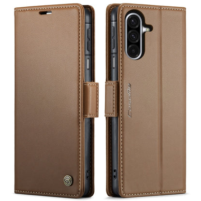 CaseMe 023 Butterfly Buckle Litchi Texture RFID Anti-theft Leather Phone Case, For Samsung Galaxy S26+ 5G, For Samsung Galaxy S26 Ultra 5G, For Samsung Galaxy S26 5G, For Samsung Galaxy Z Flip7 FE, For Samsung Galaxy S25 FE 5G, For Samsung Galaxy Z Fol...