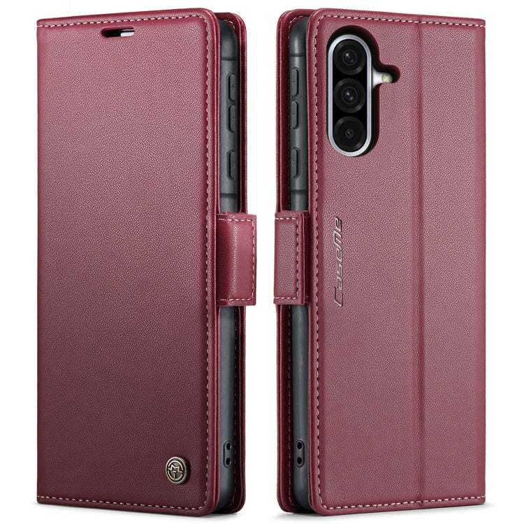 CaseMe 023 Butterfly Buckle Litchi Texture RFID Anti-theft Leather Phone Case, For Samsung Galaxy S26+ 5G, For Samsung Galaxy S26 Ultra 5G, For Samsung Galaxy S26 5G, For Samsung Galaxy Z Flip7 FE, For Samsung Galaxy S25 FE 5G, For Samsung Galaxy Z Fol...