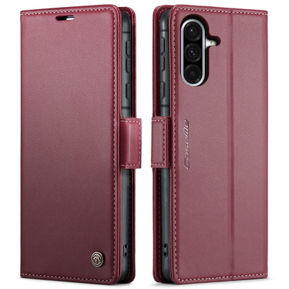 CaseMe 023 Butterfly Buckle Litchi Texture RFID Anti-theft Leather Phone Case, For Samsung Galaxy S26+ 5G, For Samsung Galaxy S26 Ultra 5G, For Samsung Galaxy S26 5G, For Samsung Galaxy Z Flip7 FE, For Samsung Galaxy S25 FE 5G, For Samsung Galaxy Z Fol...