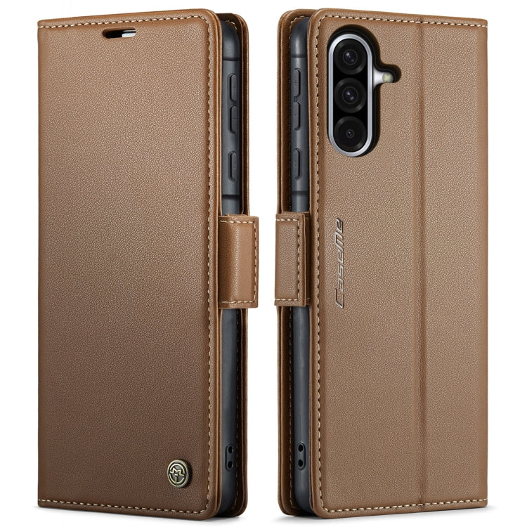 CaseMe 023 Butterfly Buckle Litchi Texture RFID Anti-theft Leather Phone Case, For Samsung Galaxy S26+ 5G, For Samsung Galaxy S26 Ultra 5G, For Samsung Galaxy S26 5G, For Samsung Galaxy Z Flip7 FE, For Samsung Galaxy S25 FE 5G, For Samsung Galaxy Z Fol...