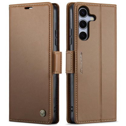 CaseMe 023 Butterfly Buckle Litchi Texture RFID Anti-theft Leather Phone Case, For Galaxy A17 / A18, For Galaxy S26 FE 5G, For Galaxy S26+ 5G, For Galaxy S26 Ultra 5G, For Galaxy S26 5G, For Galaxy A57 5G, For Galaxy A37 5G, For Galaxy A27 5G          ...