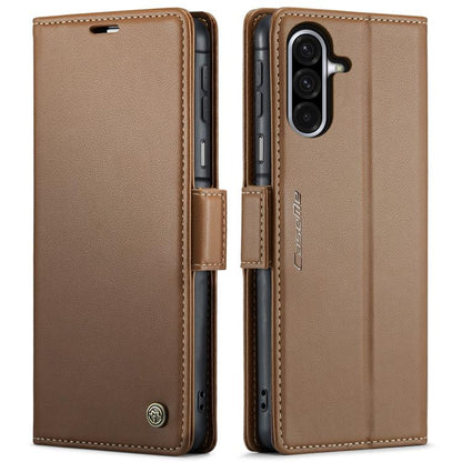 CaseMe 023 Butterfly Buckle Litchi Texture RFID Anti-theft Leather Phone Case, For Samsung Galaxy S26+ 5G, For Samsung Galaxy S26 Ultra 5G, For Samsung Galaxy S26 5G, For Samsung Galaxy Z Flip7 FE, For Samsung Galaxy S25 FE 5G, For Samsung Galaxy Z Fol...