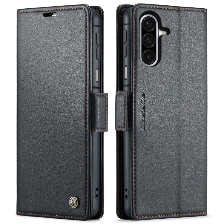 CaseMe 023 Butterfly Buckle Litchi Texture RFID Anti-theft Leather Phone Case, For Samsung Galaxy S26+ 5G, For Samsung Galaxy S26 Ultra 5G, For Samsung Galaxy S26 5G, For Samsung Galaxy Z Flip7 FE, For Samsung Galaxy S25 FE 5G, For Samsung Galaxy Z Fol...