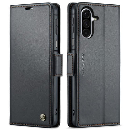 CaseMe 023 Butterfly Buckle Litchi Texture RFID Anti-theft Leather Phone Case, For Samsung Galaxy S26+ 5G, For Samsung Galaxy S26 Ultra 5G, For Samsung Galaxy S26 5G, For Samsung Galaxy Z Flip7 FE, For Samsung Galaxy S25 FE 5G, For Samsung Galaxy Z Fol...