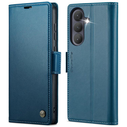 CaseMe 023 Butterfly Buckle Litchi Texture RFID Anti-theft Leather Phone Case, For Galaxy A17 / A18, For Galaxy S26 FE 5G, For Galaxy S26+ 5G, For Galaxy S26 Ultra 5G, For Galaxy S26 5G, For Galaxy A57 5G, For Galaxy A37 5G, For Galaxy A27 5G          ...