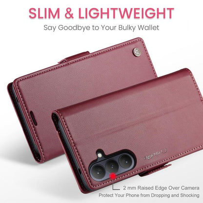 CaseMe 023 Butterfly Buckle Litchi Texture RFID Anti-theft Leather Phone Case, For Samsung Galaxy S26+ 5G, For Samsung Galaxy S26 Ultra 5G, For Samsung Galaxy S26 5G, For Samsung Galaxy Z Flip7 FE, For Samsung Galaxy S25 FE 5G, For Samsung Galaxy Z Fol...
