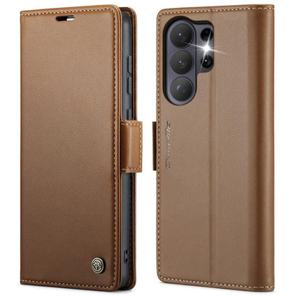 CaseMe 023 Butterfly Buckle Litchi Texture RFID Anti-theft Leather Phone Case, For Samsung Galaxy S26+ 5G, For Samsung Galaxy S26 Ultra 5G, For Samsung Galaxy S26 5G, For Samsung Galaxy Z Flip7 FE, For Samsung Galaxy S25 FE 5G, For Samsung Galaxy Z Fol...