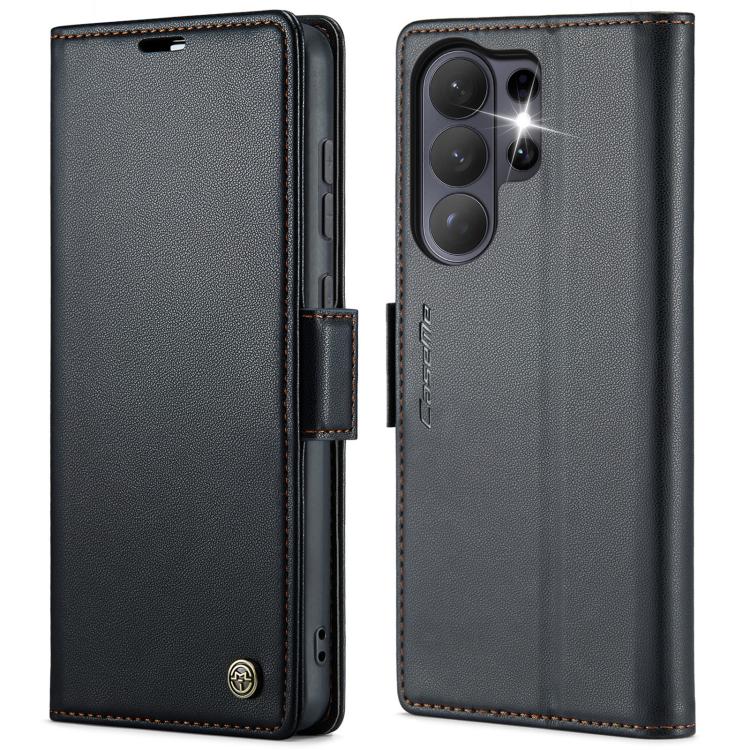 CaseMe 023 Butterfly Buckle Litchi Texture RFID Anti-theft Leather Phone Case, For Samsung Galaxy S26+ 5G, For Samsung Galaxy S26 Ultra 5G, For Samsung Galaxy S26 5G, For Samsung Galaxy Z Flip7 FE, For Samsung Galaxy S25 FE 5G, For Samsung Galaxy Z Fol...