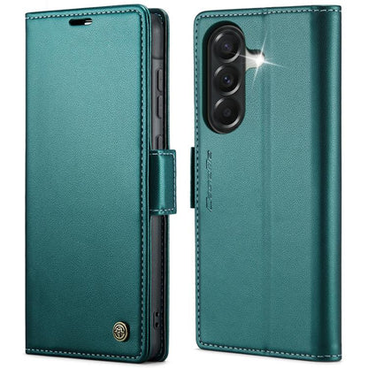 CaseMe 023 Butterfly Buckle Litchi Texture RFID Anti-theft Leather Phone Case, For Galaxy A17 / A18, For Galaxy S26 FE 5G, For Galaxy S26+ 5G, For Galaxy S26 Ultra 5G, For Galaxy S26 5G, For Galaxy A57 5G, For Galaxy A37 5G, For Galaxy A27 5G          ...