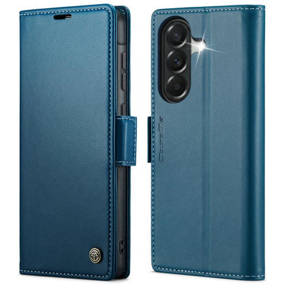 CaseMe 023 Butterfly Buckle Litchi Texture RFID Anti-theft Leather Phone Case, For Galaxy A17 / A18, For Galaxy S26 FE 5G, For Galaxy S26+ 5G, For Galaxy S26 Ultra 5G, For Galaxy S26 5G, For Galaxy A57 5G, For Galaxy A37 5G, For Galaxy A27 5G          ...