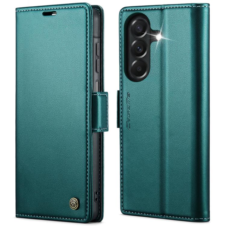 CaseMe 023 Butterfly Buckle Litchi Texture RFID Anti-theft Leather Phone Case, For Galaxy S26+ 5G, For Galaxy S26 Ultra 5G, For Galaxy S26 5G, For Galaxy A57 5G, For Galaxy A37 5G, For Galaxy A27 5G, For Galaxy S25 FE 5G, For Galaxy Z Fold7            ...