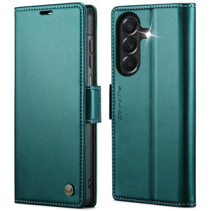 CaseMe 023 Butterfly Buckle Litchi Texture RFID Anti-theft Leather Phone Case, For Galaxy S26+ 5G, For Galaxy S26 Ultra 5G, For Galaxy S26 5G, For Galaxy A57 5G, For Galaxy A37 5G, For Galaxy A27 5G, For Galaxy S25 FE 5G, For Galaxy Z Fold7            ...