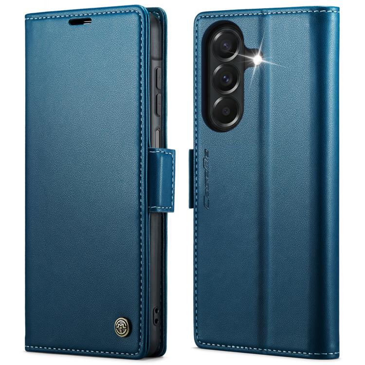 CaseMe 023 Butterfly Buckle Litchi Texture RFID Anti-theft Leather Phone Case, For Galaxy S26+ 5G, For Galaxy S26 Ultra 5G, For Galaxy S26 5G, For Galaxy A57 5G, For Galaxy A37 5G, For Galaxy A27 5G, For Galaxy S25 FE 5G, For Galaxy Z Fold7            ...