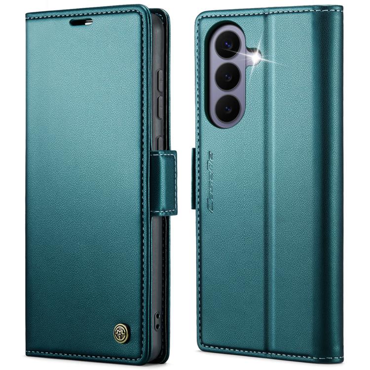 CaseMe 023 Butterfly Buckle Litchi Texture RFID Anti-theft Leather Phone Case, For Galaxy A17 / A18, For Galaxy S26 FE 5G, For Galaxy S26+ 5G, For Galaxy S26 Ultra 5G, For Galaxy S26 5G, For Galaxy A57 5G, For Galaxy A37 5G, For Galaxy A27 5G          ...