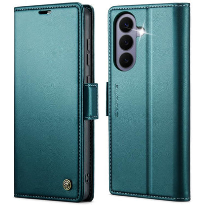 CaseMe 023 Butterfly Buckle Litchi Texture RFID Anti-theft Leather Phone Case, For Galaxy A17 / A18, For Galaxy S26 FE 5G, For Galaxy S26+ 5G, For Galaxy S26 Ultra 5G, For Galaxy S26 5G, For Galaxy A57 5G, For Galaxy A37 5G, For Galaxy A27 5G          ...