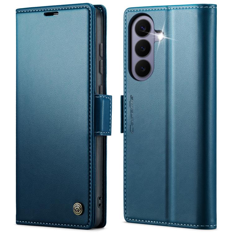 CaseMe 023 Butterfly Buckle Litchi Texture RFID Anti-theft Leather Phone Case, For Galaxy A17 / A18, For Galaxy S26 FE 5G, For Galaxy S26+ 5G, For Galaxy S26 Ultra 5G, For Galaxy S26 5G, For Galaxy A57 5G, For Galaxy A37 5G, For Galaxy A27 5G          ...