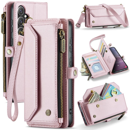 CaseMe C36 Card Slots Zipper Wallet RFID Anti-theft Leather Phone Case, For Galaxy Z Fold8 Ultra 5G, For Galaxy S26+ 5G, For Galaxy S26 Ultra 5G, For Galaxy S26 5G, For Galaxy A57 5G, For Galaxy A37 5G, For Galaxy S25 FE 5G, For Galaxy A17 4G          ...