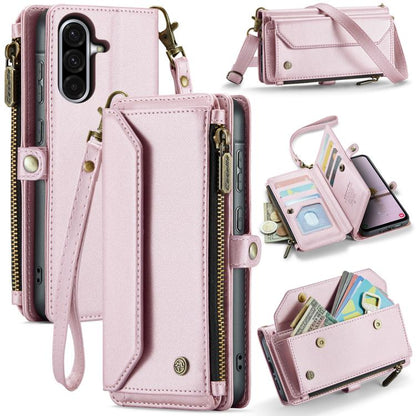CaseMe C36 Card Slots Zipper Wallet RFID Anti-theft Leather Phone Case, For Galaxy Z Fold8 Ultra 5G, For Galaxy S26+ 5G, For Galaxy S26 Ultra 5G, For Galaxy S26 5G, For Galaxy A57 5G, For Galaxy A37 5G, For Galaxy S25 FE 5G, For Galaxy A17 4G          ...