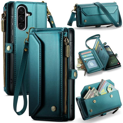 CaseMe C36 Card Slots Zipper Wallet RFID Anti-theft Leather Phone Case, For Galaxy Z Fold8 Ultra 5G, For Galaxy S26+ 5G, For Galaxy S26 Ultra 5G, For Galaxy S26 5G, For Galaxy A57 5G, For Galaxy A37 5G, For Galaxy S25 FE 5G, For Galaxy A17 4G          ...