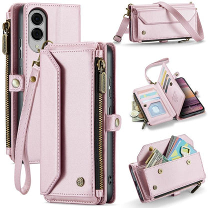 CaseMe C36 Card Slots Zipper Wallet RFID Anti-theft Leather Phone Case, For Galaxy Z Fold8 Ultra 5G, For Galaxy S26+ 5G, For Galaxy S26 Ultra 5G, For Galaxy S26 5G, For Galaxy A57 5G, For Galaxy A37 5G, For Galaxy S25 FE 5G, For Galaxy A17 4G          ...