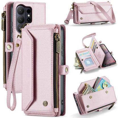 CaseMe C36 Card Slots Zipper Wallet RFID Anti-theft Leather Phone Case, For Galaxy Z Fold8 Ultra 5G, For Galaxy S26+ 5G, For Galaxy S26 Ultra 5G, For Galaxy S26 5G, For Galaxy A57 5G, For Galaxy A37 5G, For Galaxy S25 FE 5G, For Galaxy A17 4G          ...