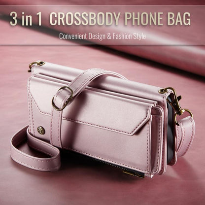 CaseMe C36 Card Slots Zipper Wallet RFID Anti-theft Leather Phone Case, For Galaxy Z Fold8 Ultra 5G, For Galaxy S26+ 5G, For Galaxy S26 Ultra 5G, For Galaxy S26 5G, For Galaxy A57 5G, For Galaxy A37 5G, For Galaxy S25 FE 5G, For Galaxy A17 4G          ...