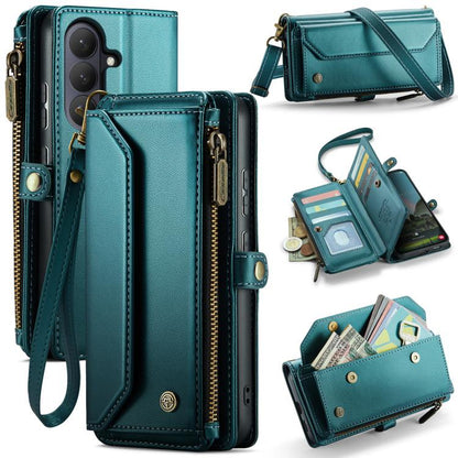 CaseMe C36 Card Slots Zipper Wallet RFID Anti-theft Leather Phone Case, For Galaxy Z Fold8 5G, For Galaxy S26 FE 5G, For Galaxy Z Fold8 Ultra 5G, For Galaxy S26+ 5G, For Galaxy S26 Ultra 5G, For Galaxy S26 5G, For Galaxy A57 5G, For Galaxy A37 5G      ...