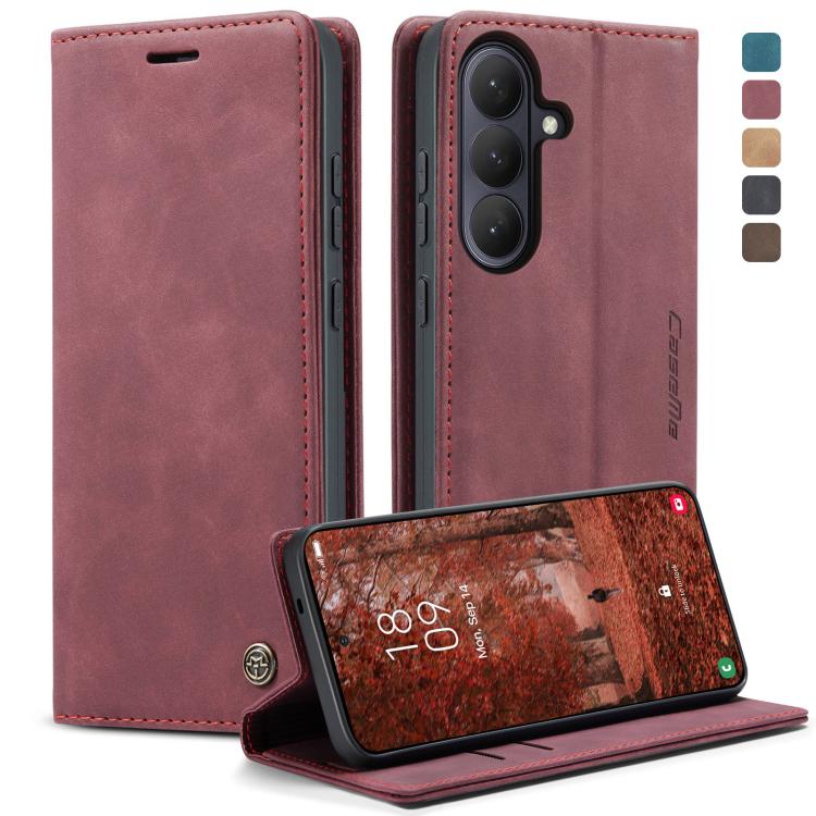 CaseMe 013 Multifunctional Horizontal Flip Leather Phone Case, For Galaxy S26 FE 5G, For Galaxy S26+ 5G, For Galaxy S26 Ultra 5G, For Galaxy S26 5G, For Galaxy A57 5G, For Galaxy A37 5G, For Galaxy A27 5G, For Galaxy S25 FE 5G, For Galaxy A17 4G       ...