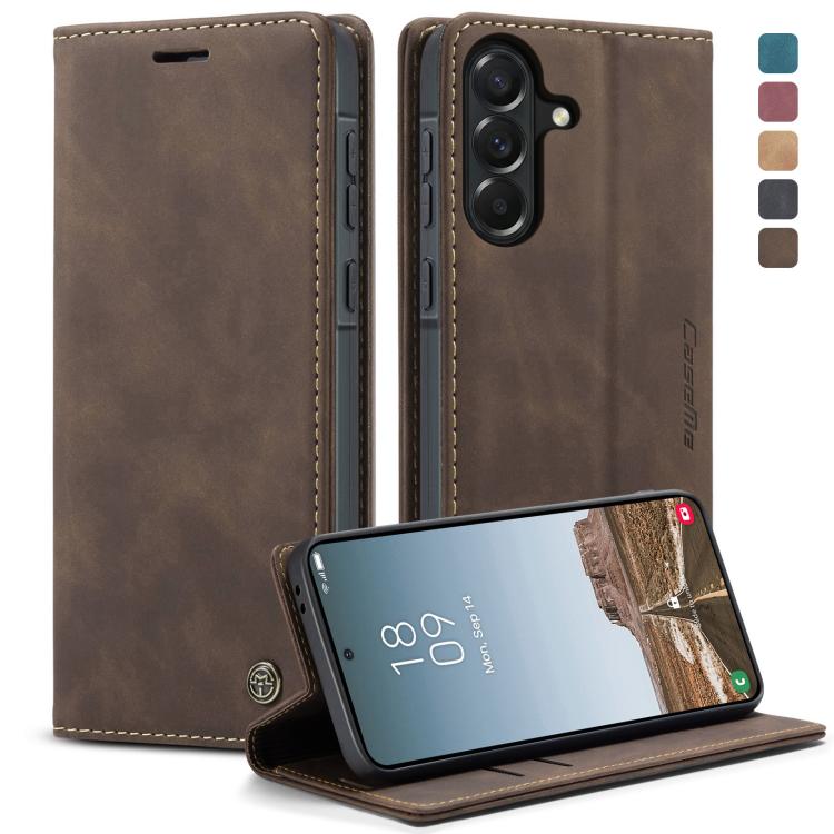 CaseMe 013 Multifunctional Horizontal Flip Leather Phone Case, For Galaxy S26+ 5G, For Galaxy S26 Ultra 5G, For Galaxy S26 5G, For Galaxy A57 5G, For Galaxy A37 5G, For Galaxy A27 5G, For Galaxy S25 FE 5G, For Galaxy A17 4G, For Galaxy Z Fold7         ...