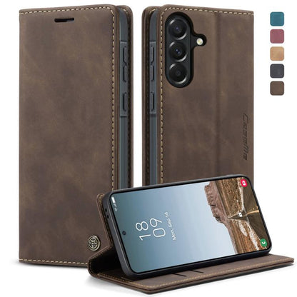 CaseMe 013 Multifunctional Horizontal Flip Leather Phone Case, For Galaxy S26+ 5G, For Galaxy S26 Ultra 5G, For Galaxy S26 5G, For Galaxy A57 5G, For Galaxy A37 5G, For Galaxy A27 5G, For Galaxy S25 FE 5G, For Galaxy A17 4G, For Galaxy Z Fold7         ...