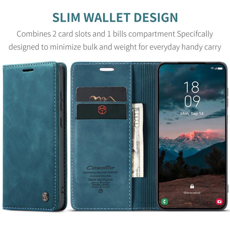CaseMe 013 Multifunctional Horizontal Flip Leather Phone Case, For Galaxy S26 FE 5G, For Galaxy S26+ 5G, For Galaxy S26 Ultra 5G, For Galaxy S26 5G, For Galaxy A57 5G, For Galaxy A37 5G, For Galaxy A27 5G, For Galaxy S25 FE 5G, For Galaxy A17 4G       ...