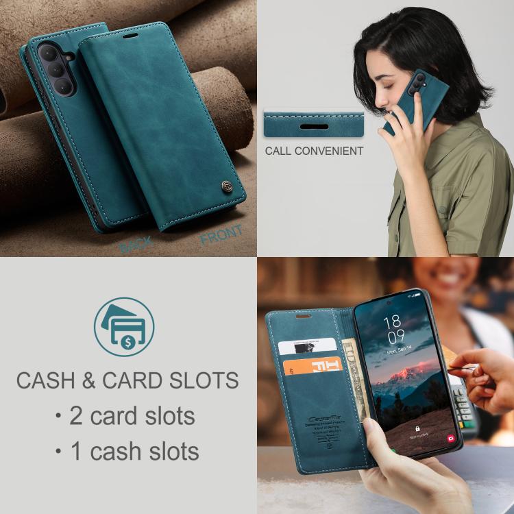 CaseMe 013 Multifunctional Horizontal Flip Leather Phone Case, For Galaxy S26 FE 5G, For Galaxy S26+ 5G, For Galaxy S26 Ultra 5G, For Galaxy S26 5G, For Galaxy A57 5G, For Galaxy A37 5G, For Galaxy A27 5G, For Galaxy S25 FE 5G, For Galaxy A17 4G       ...