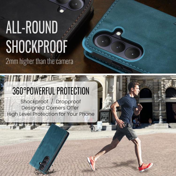 CaseMe 013 Multifunctional Horizontal Flip Leather Phone Case, For Galaxy S26 FE 5G, For Galaxy S26+ 5G, For Galaxy S26 Ultra 5G, For Galaxy S26 5G, For Galaxy A57 5G, For Galaxy A37 5G, For Galaxy A27 5G, For Galaxy S25 FE 5G, For Galaxy A17 4G       ...