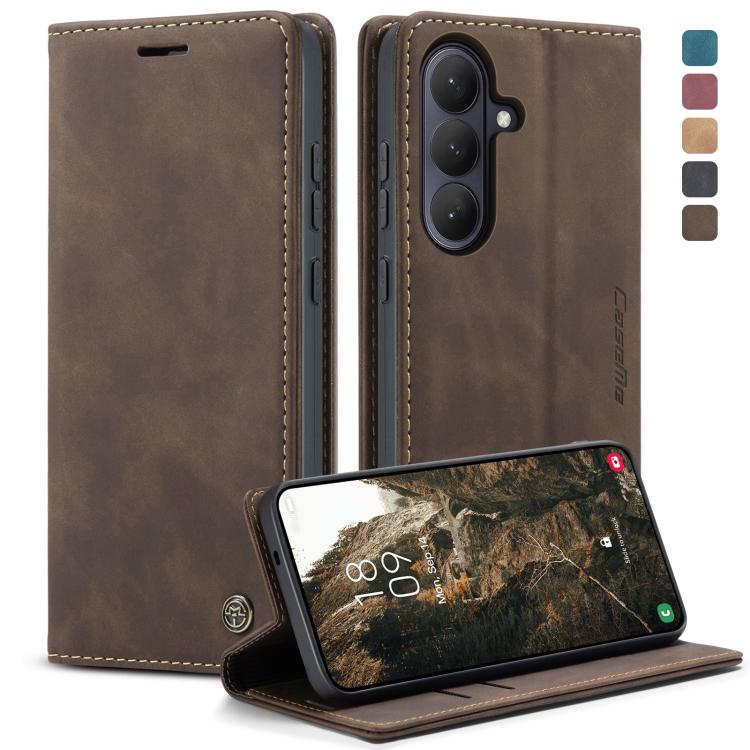CaseMe 013 Multifunctional Horizontal Flip Leather Phone Case, For Galaxy S26 FE 5G, For Galaxy S26+ 5G, For Galaxy S26 Ultra 5G, For Galaxy S26 5G, For Galaxy A57 5G, For Galaxy A37 5G, For Galaxy A27 5G, For Galaxy S25 FE 5G, For Galaxy A17 4G       ...