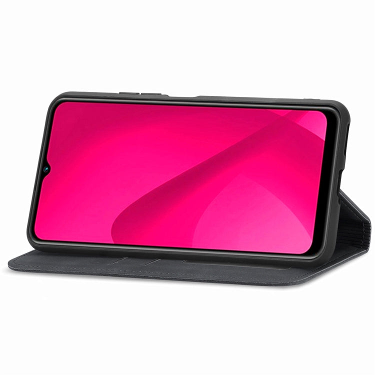 Retro Skin Feel Magnetic Leather Phone Case, For Tecno Spark 30C 5G