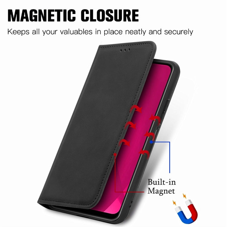 Retro Skin Feel Magnetic Leather Phone Case, For Tecno Spark 30C 5G