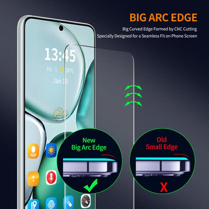 ENKAY 0.18mm High Aluminum-silicon Tempered Glass Film, Support Ultrasonic Fingerprint Unclock