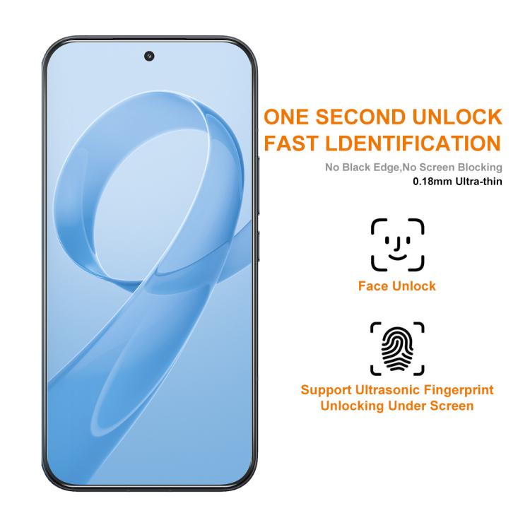ENKAY 0.18mm High Aluminum-silicon Tempered Glass Film, Support Ultrasonic Fingerprint Unclock